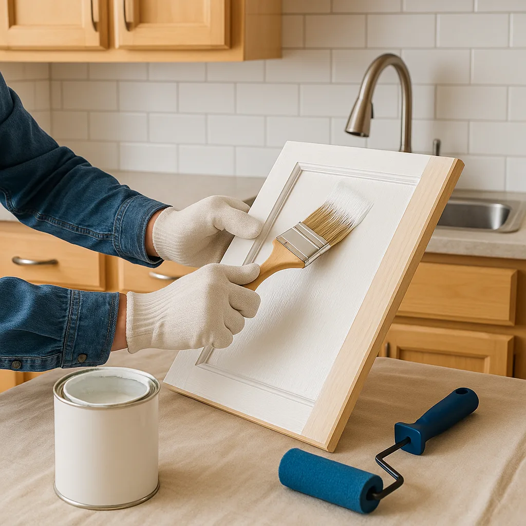 How to paint kitchen cabinets