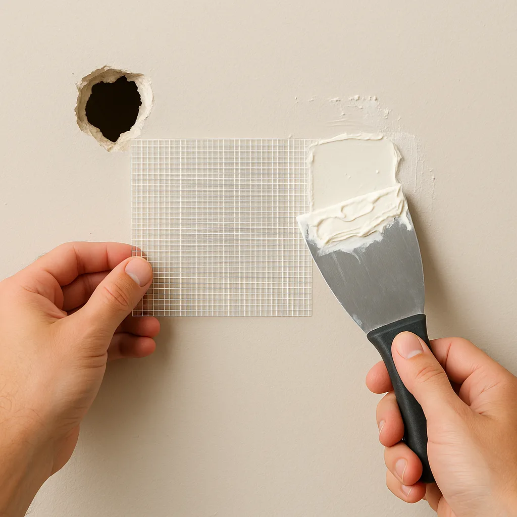 How to patch a hole in drywall