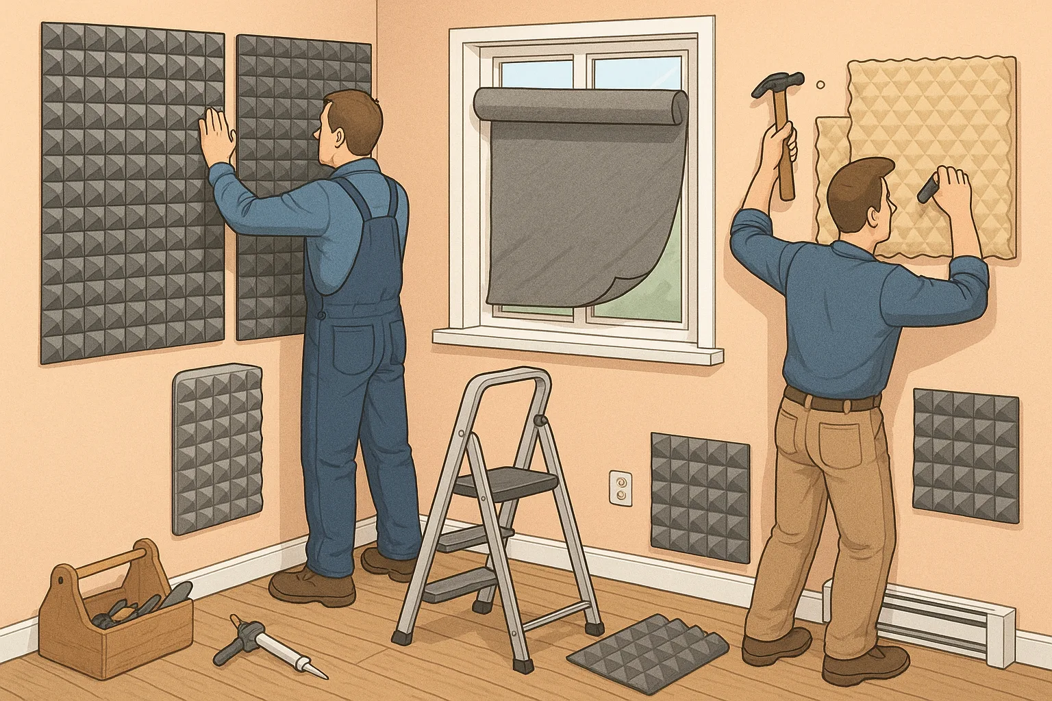 How to soundproof a room